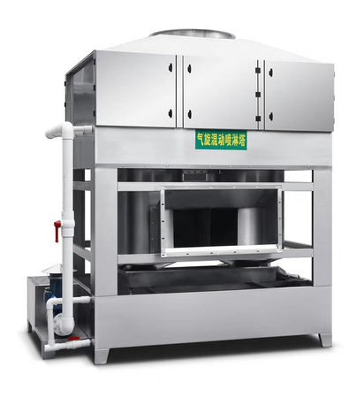 气旋混动喷淋塔